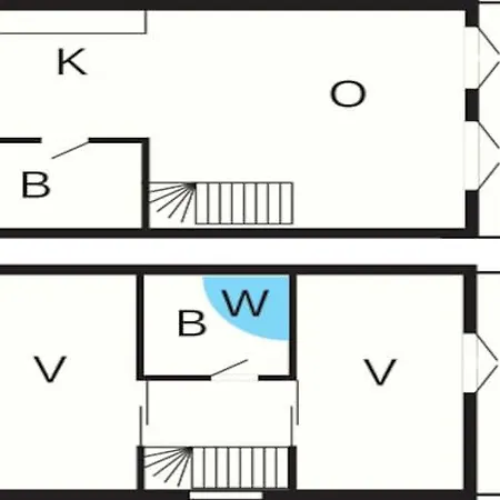 Ferienhaus 4 Person In Blavand-by Traum *